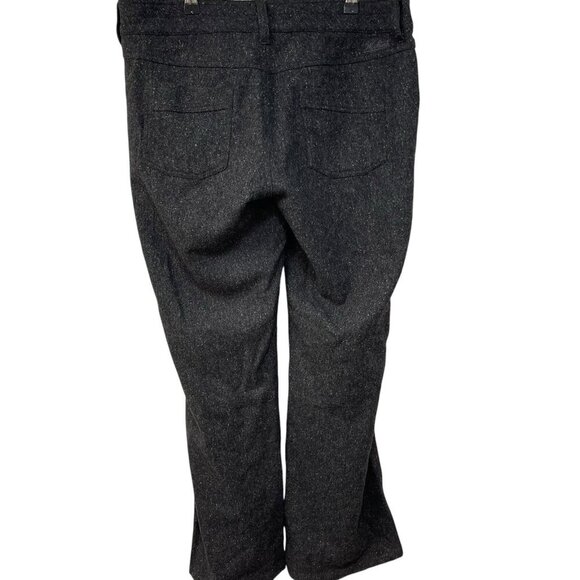 Woolrich Pants Women’s Size 10 Straight Leg Outdoors Gray Wool Silk Blend - Picture 5 of 8